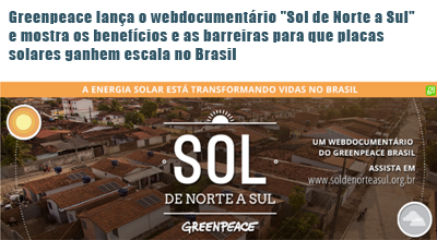 Know Brazil being transformed by solar energy